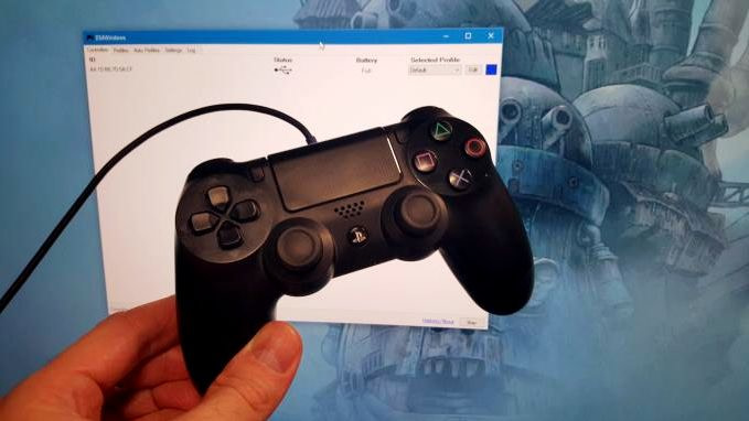 how to use ps4 controller on pc ds4