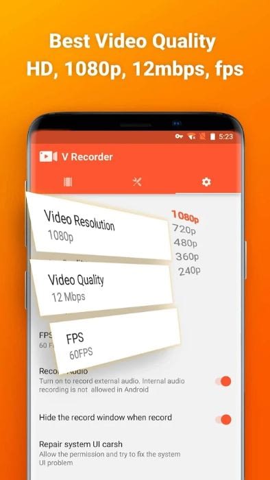 free screen recorder android